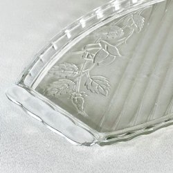 Rouladefad - stort, klart glas