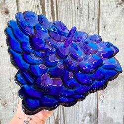 Glasfad - druefad i blt glas