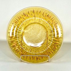 Glasfad - fransk vintage, gyldent