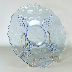 Lagkagefad - lyseblt, druer og blade