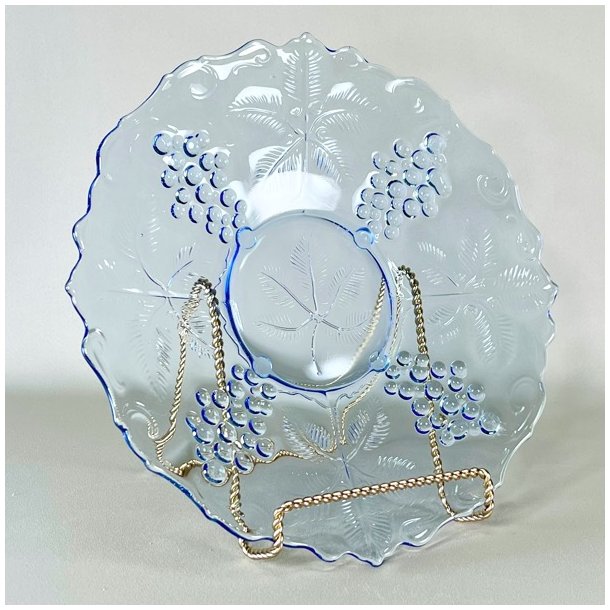 Lagkagefad - lyseblt, druer og blade