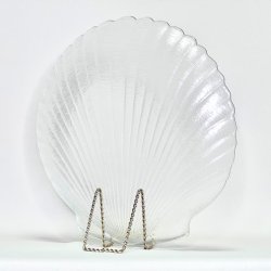 Muslingefad XL - klart glas