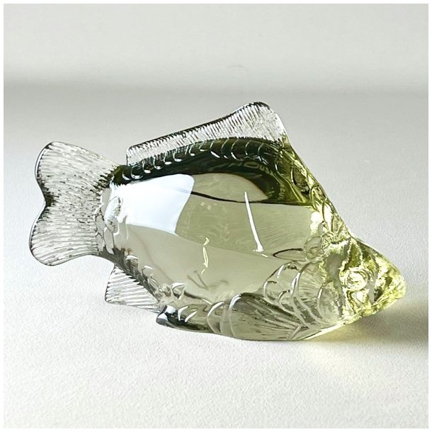 Glasfigur - Kosta Boda for WWF, fisk