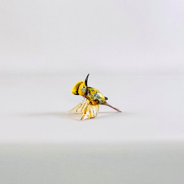 Glasfigur - kolibri til ophng