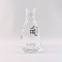 Glasflaske til dressing - med opskrift