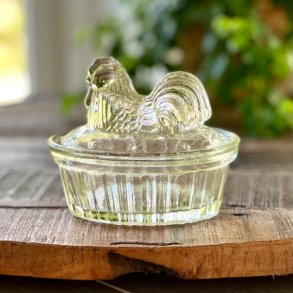 Hnekrukke i klart glas 