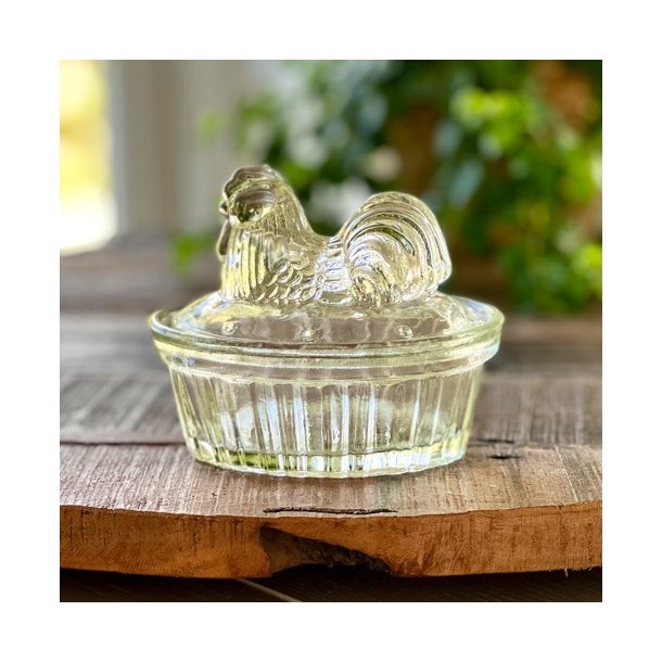 Hnekrukke i klart glas 