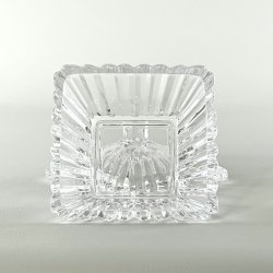 Bonbonniere - firkantet med riller