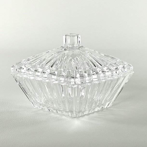 Bonbonniere - firkantet med riller