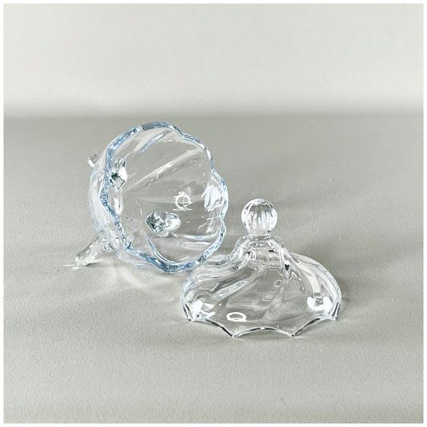 Bonbonniere - rund m/swirl lg