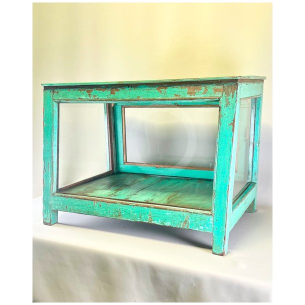 Udstillingsmontre - vintage, grn