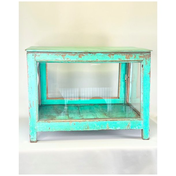 Udstillingsmontre - vintage, grn