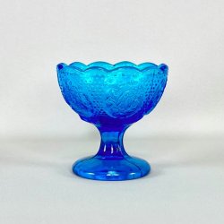 Glasskl p fod - turkis