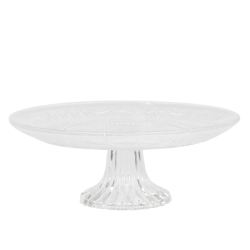 Opsats i glas m/mnster - 20 cm