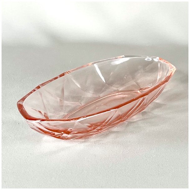 Glasskl - lyserd, aflang