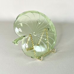 Glasskl - mellem, bleformet, grn 