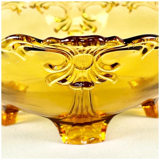 Glasskl - gylden m/fdder