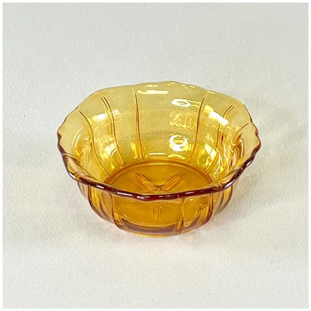 Glasskl - lille, gylden m/stjerne