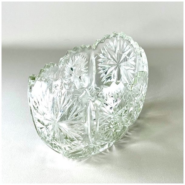 Glasskl - jardiniere, isblomster