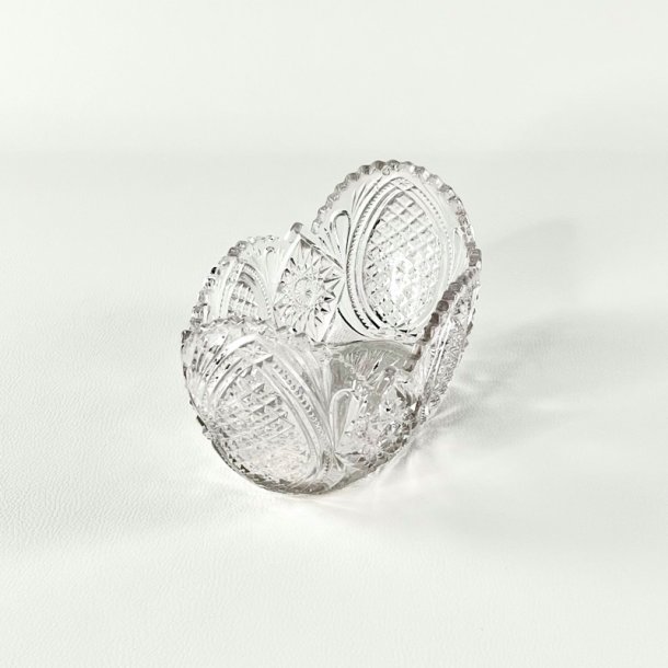 Glasskl - vintage jardiniere, lille