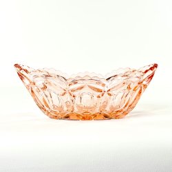 Glassk�l - vintage jardiniere, lyser�d
