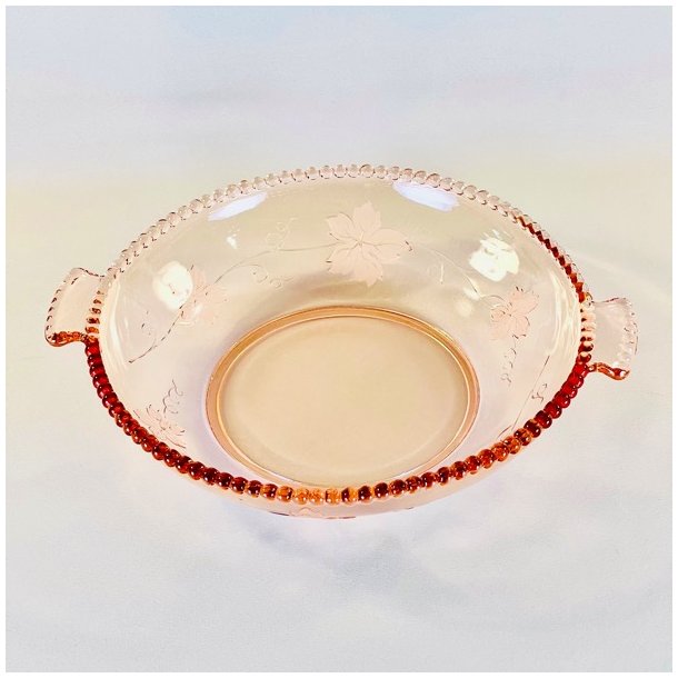 Glasskl - lyserd, perlekant