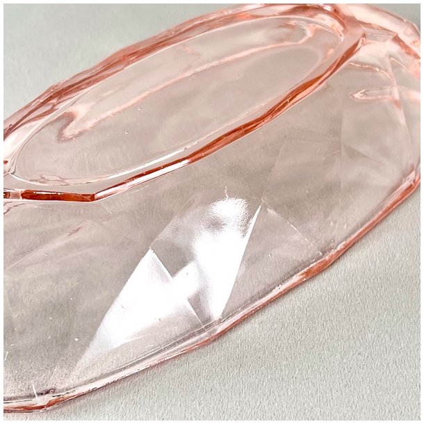 Glasskl - lyserd, aflang