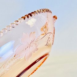 Glasskl - lyserd, perlekant