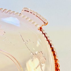 Glasskl - lyserd, perlekant