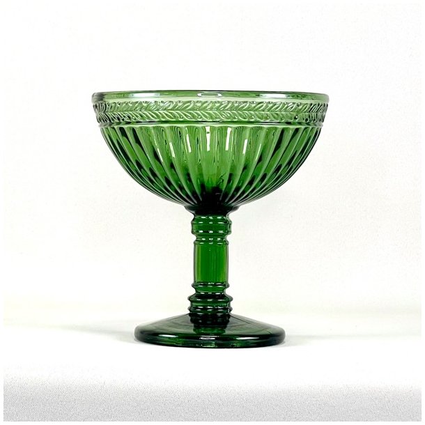 Glasopsats - presset glas, grn