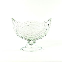 Glasskl - vintage jardiniere p fod