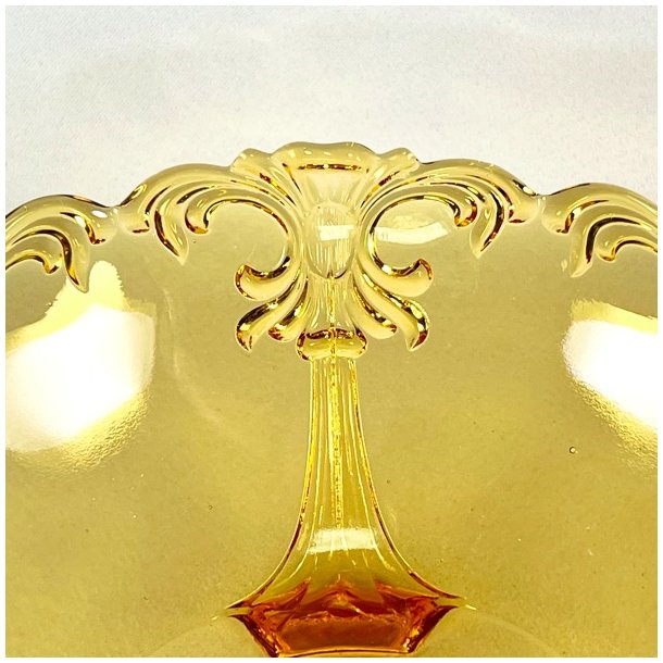 Glasskl - gylden m/fdder