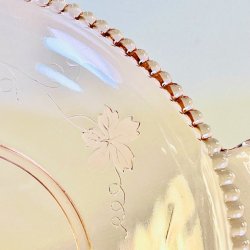 Glasskl - lyserd, perlekant