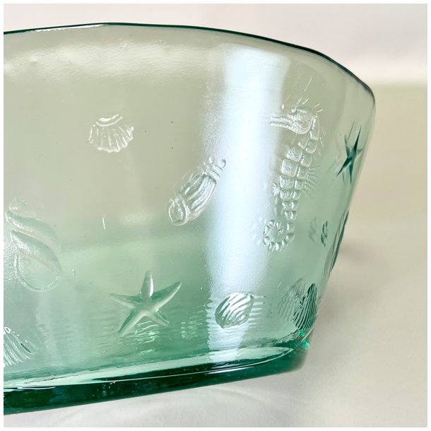 Glasskl med skaldyr - XL