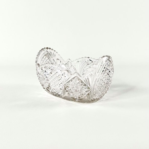 Glasskl - vintage jardiniere, lille