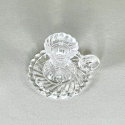 Kammerstage i  glas - mini til kertelys