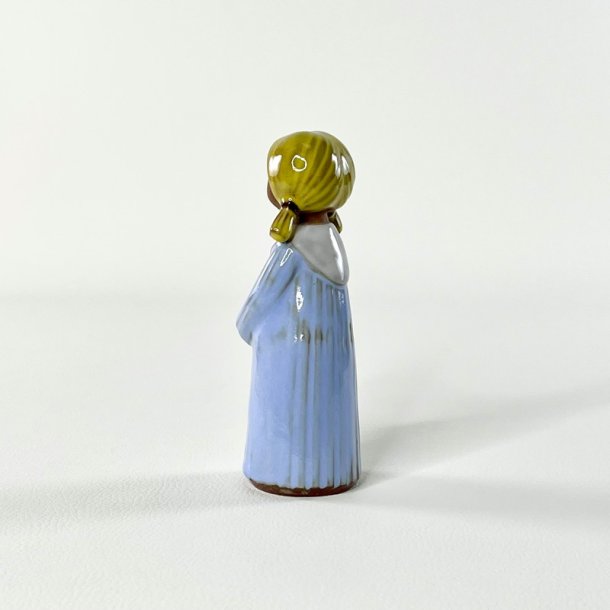 Goebel pigefigur - lysebl� H13