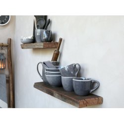 Grimaud hylde af genbrugstr u/kant