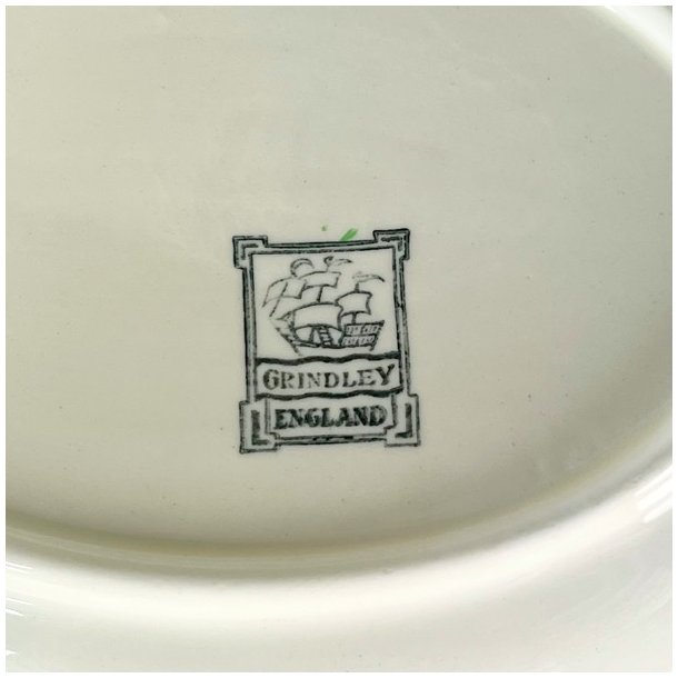 Serveringsskl engelsk fajance, Grindley