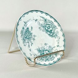 Frokosttallerken - vintage Anna R�rstrand gr�n