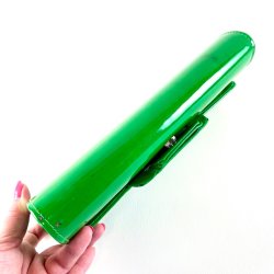 Clutch taske - gr�n lak 