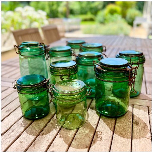 Sylteglas - Franske, assorterede  