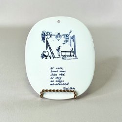 Royal Copenhagen platte - Piet Hein gruk flere designs