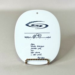 Royal Copenhagen platte - Piet Hein gruk flere designs