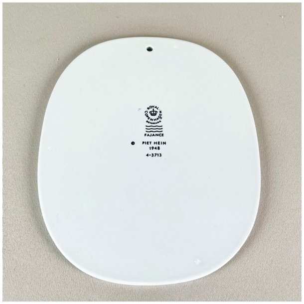 Royal Copenhagen platte - Piet Hein gruk flere designs
