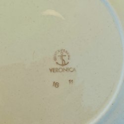 Tallerken - vintage Gustavsberg Veronica 