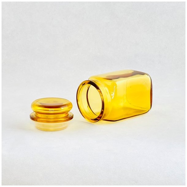 Apotekerglas - italienske, gul 