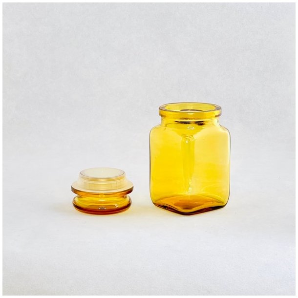 Apotekerglas - italienske, gul 