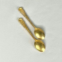 Plgsskeer i guld (st a' 2 stk)
