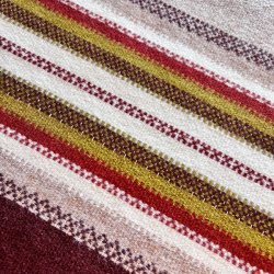 Hndvvet lber - brune farver (ca. 36x120)